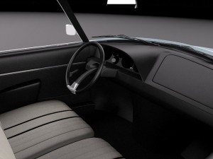 Citroen DS 1967-1975 3D Model