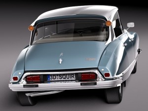 Citroen DS 1967-1975 3D Model