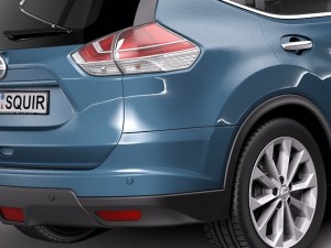 Nissan Rogue 2014 3D Model