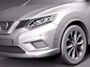 Nissan Rogue 2014 р.в 3D Модель