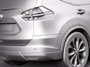 Nissan Rogue 2014 р.в 3D Модель