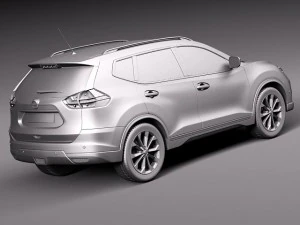 Nissan Rogue 2014 р.в 3D Модель