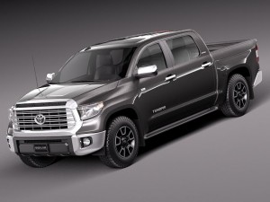 Toyota Tundra Limited 2014 3D Model