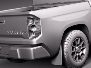 Toyota Tundra Limited 2014 Modèle 3D