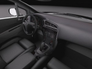 Peugeot 5008 2014 3D Model