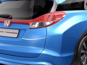 Honda Civic Tourer 2014 Modelo 3D