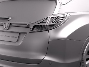 Honda Civic Tourer 2014 Modelo 3D