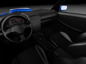 Subaru Impreza STi 2003-2005 3D Model