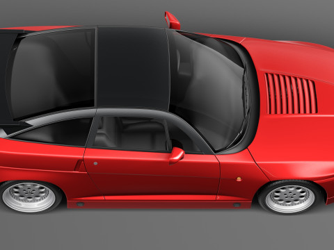 Alfa Romeo SZ Zagato 1989-1991 3D Model