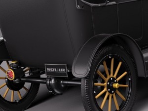 Model T Convertible Long 1908-1927 3D 모델