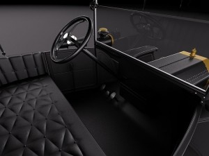 Model T Convertible Long 1908-1927 3D 모델