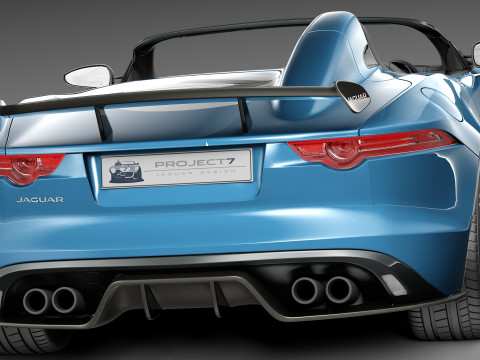 Jaguar Project 7 Concept 2013 3D Model