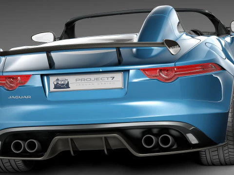 Jaguar Project 7 Concept 2013 3D Model