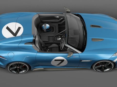 Jaguar Project 7 Concept 2013 3D Model