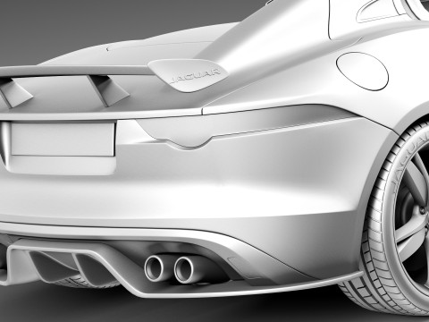 Jaguar Project 7 Concept 2013 3D Model