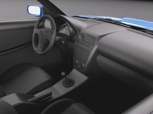 Subaru Impreza STI 2001 3D Model