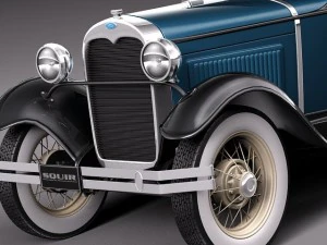 Model A Phaeton 1930 3D Model
