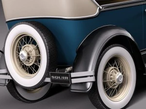 Model A Phaeton 1930 3D Model