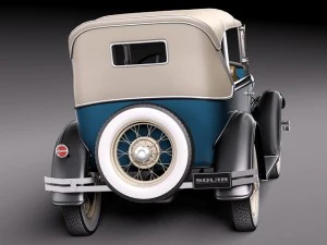 Model A Phaeton 1930 3D Model