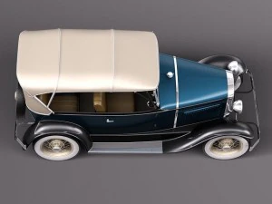 Model A Phaeton 1930 3D Model
