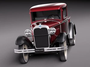 Model A Pickup 1930 3D Model