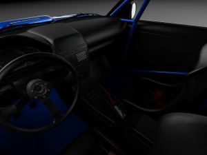 Subaru Impreza STi WRC 2001 3D Модель