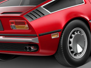 Maserati Bora 1971-1978 3D Model