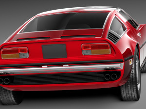 Maserati Bora 1971-1978 Modelo 3D