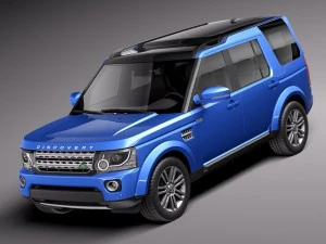 Land Rover Discovery 2014 3D Model