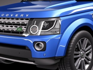 Land Rover Discovery 2014 3D Model