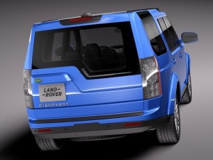 Land Rover Discovery 2014 3D Model