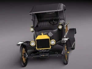 Model T Pickup 3D Model