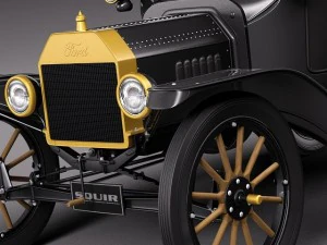 Model T Pickup 3D Model