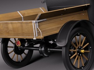 Model T Pickup 3D Модель