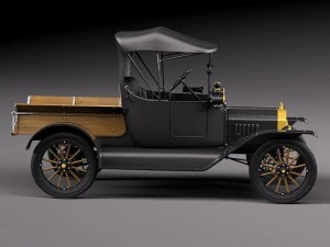 Model T Pickup 3D Model