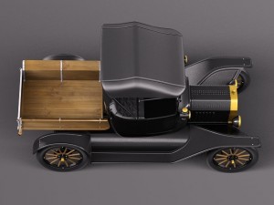 Model T Pickup 3D Модель