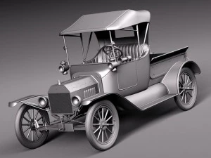 Model T Pickup 3D Model