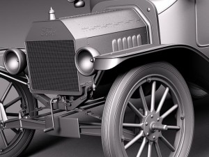 Model T Pickup 3D Модель