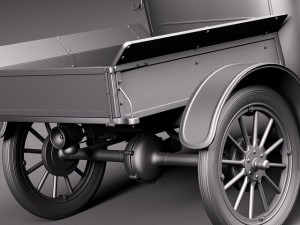 Model T Pickup 3D Модель