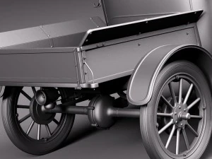 Model T Pickup 3D Model