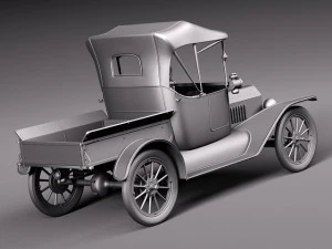 Model T Pickup 3D Model