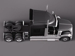 International Lonestar 2014 Tanker Truck 3D Model