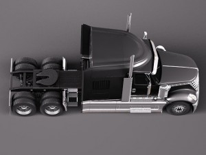 International Lonestar 2014 Tanker Truck 3D-Modell
