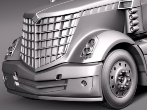 International Lonestar 2014 Tanker Truck 3D-Modell