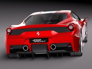 Ferrari 458 Speciale 2014 3D Model