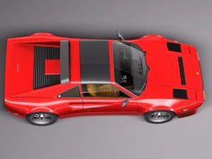 Ferrari 308 GTB GTS 1975-1984 3D Model