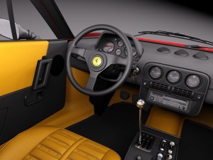 Ferrari 308 GTB GTS 1975-1984 3D Model
