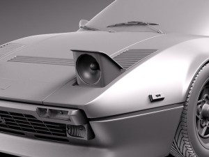 Ferrari 308 GTB GTS 1975-1984 3D Model
