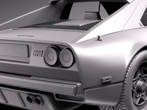 Ferrari 308 GTB GTS 1975-1984 3D Model