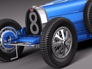 Bugatti Type 35 1925-1929 3D मॉडल
